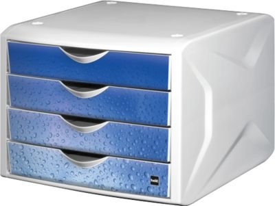 Schubladenbox Chameleon Wasser von Helit in Blau - Bild 1