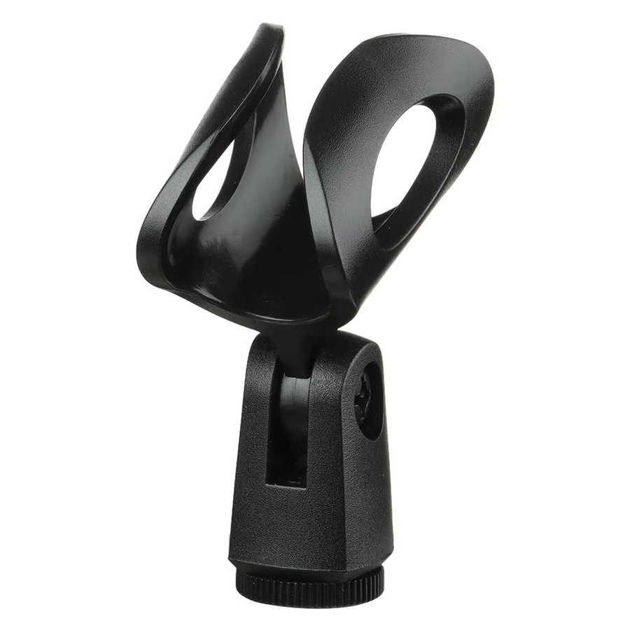 LONGPEAN Mikrofon-Clip Set, 4 Stück universelle Mikrofonhalterung für kabelgebundene und kabellose Mikrofone, Schwarz - Bild 6