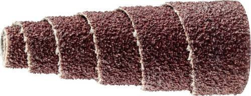 PFERD konische Schleifrollen POLIROLL PRK Korund A80 Körnung 80, 50 Stück, Farbe Braun, Bohrung Ø 3 mm, Durchmesser: 15 mm, Höhe: 35 mm - Bild 1