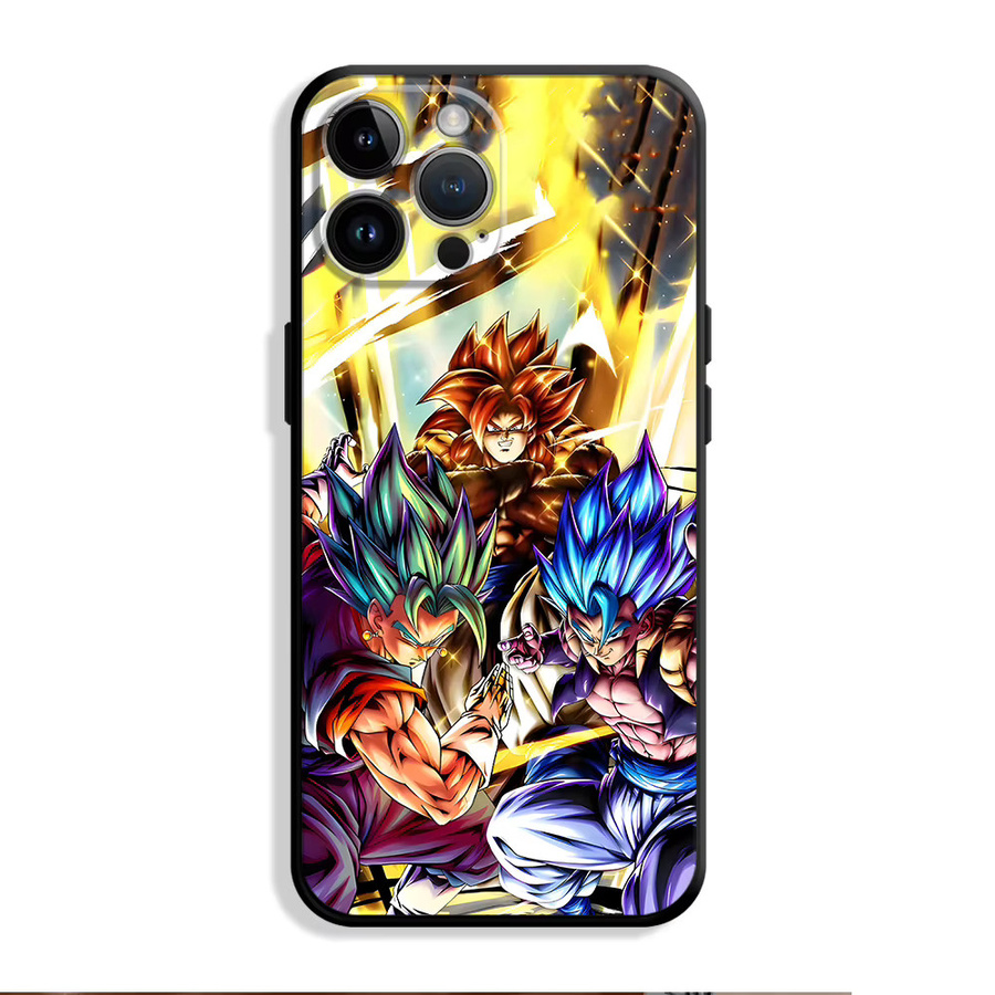Handyhülle Dragon Ball Vegeta für iPhone Modelle in Schwarz und Multicolour - Bild 7