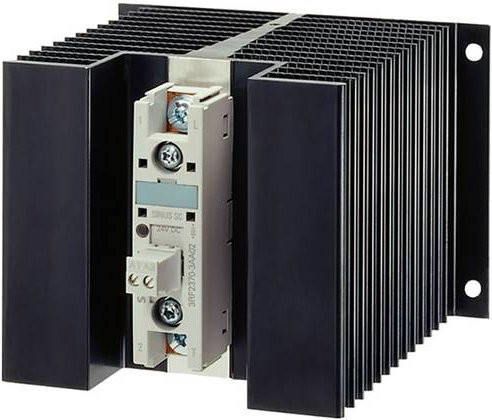 Siemens Halbleiterschütz 3RF2370-3AA22 Nullspannungsschaltend 1 Schließer 70A Schwarz - Bild 1