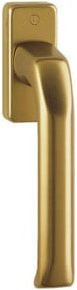 HOPPE DK-Fenstergriff London 013/U34 mit eckiger Rosette VK7x35 in eloxiert Silber - Bild 1