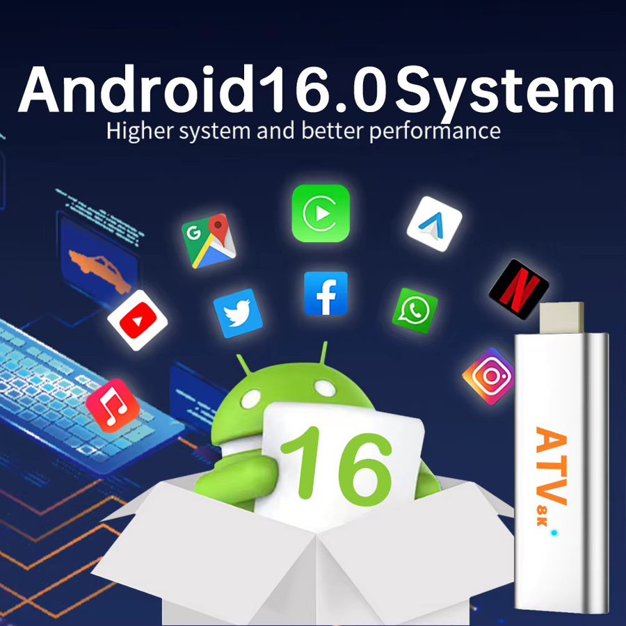 Q15 Android 16 TV-Stick mit 128 GB Speicher und Google Assistant für 8K und 4K Streaming Media Player - Bild 3