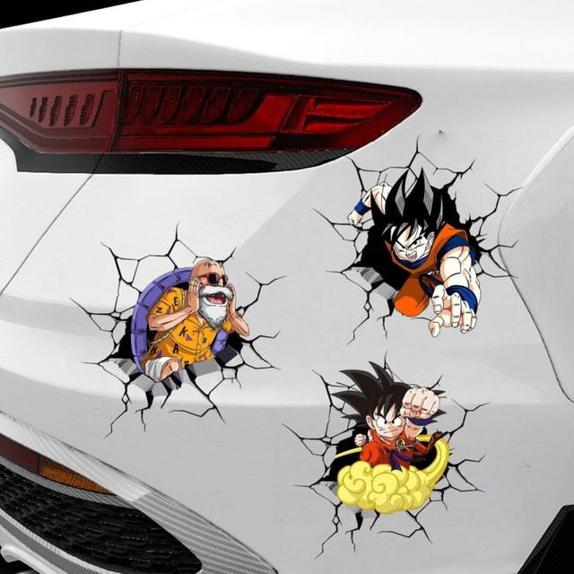 Bandai Dragon Ball Z 3D Autoaufkleber - Bild 1
