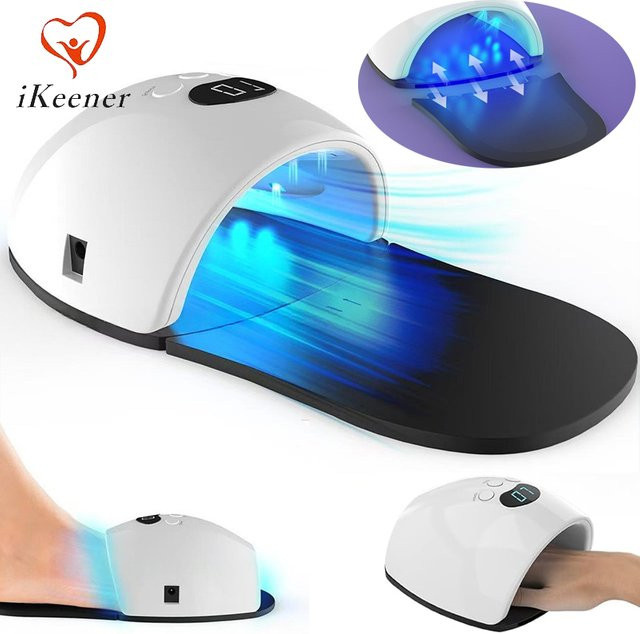 iKeener 2-in-1 Nagelpilz-Lasertherapiegerät, Blaulicht, für Hände und Füße - Bild 1