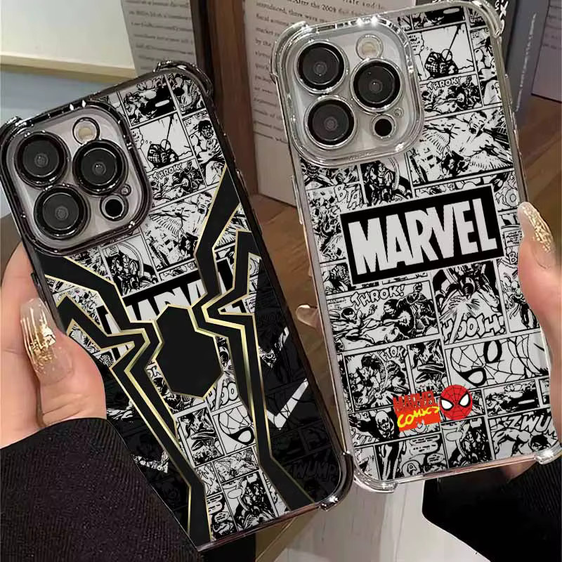 Spider-Man Logo Handyhülle für Apple iPhone (verschiedene Modelle), Sturzsicher und Multicolour - Bild 2