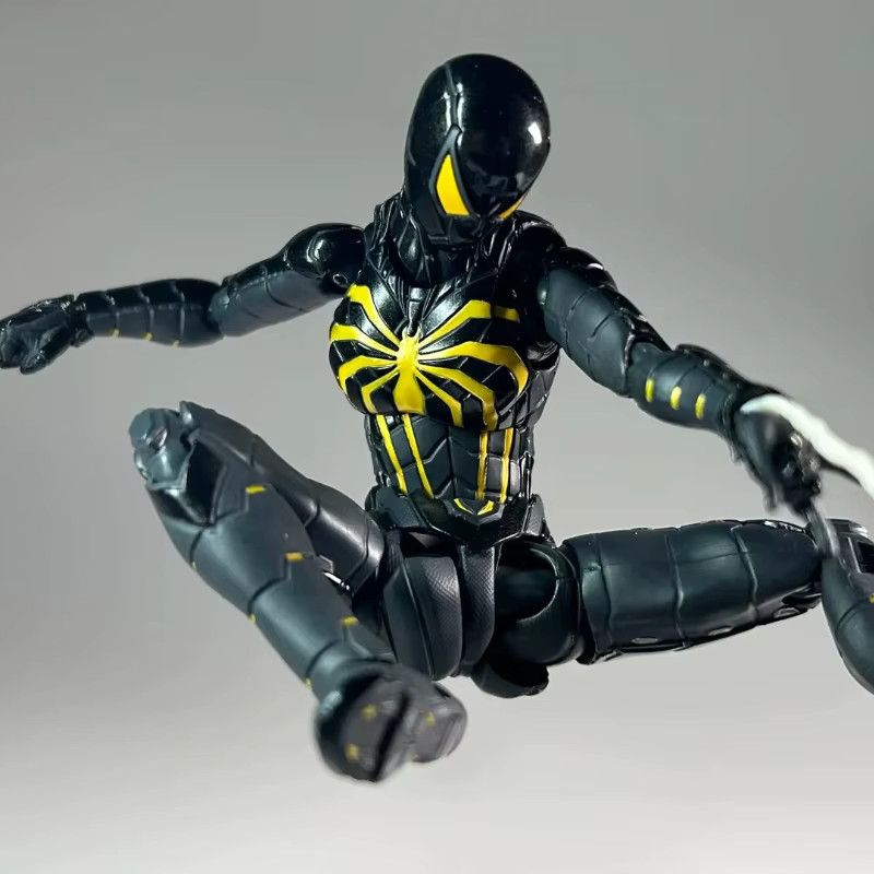 Marvel Spider-Man S.H.Figuarts Actionfigur im Anti-Octopus-Anzug, Höhe: 15 cm - Bild 5