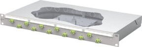 Metz Connect Patchfeld Splice 12xLC-D OM5 in Grau und Silber - Bild 1