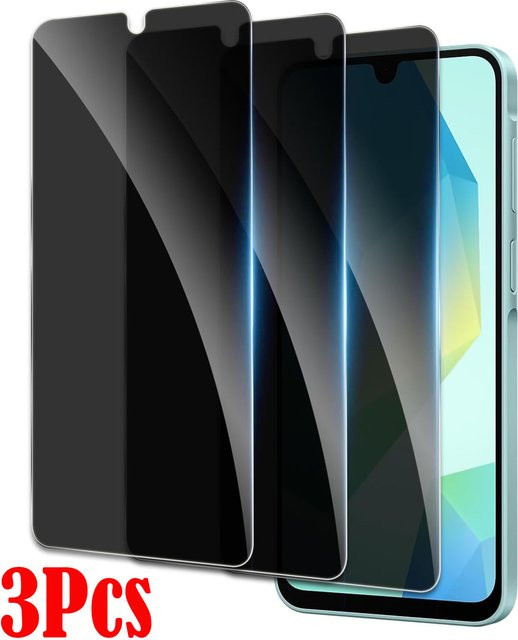 3er-Set Privatsphäre-Schutzfolie aus Glas für Samsung Galaxy A07 A14 A15 A16 M13 F14 4G A53 A54 A71 A73 A90 F36 F42 F52 F54 F55 F56 5G - Bild 1
