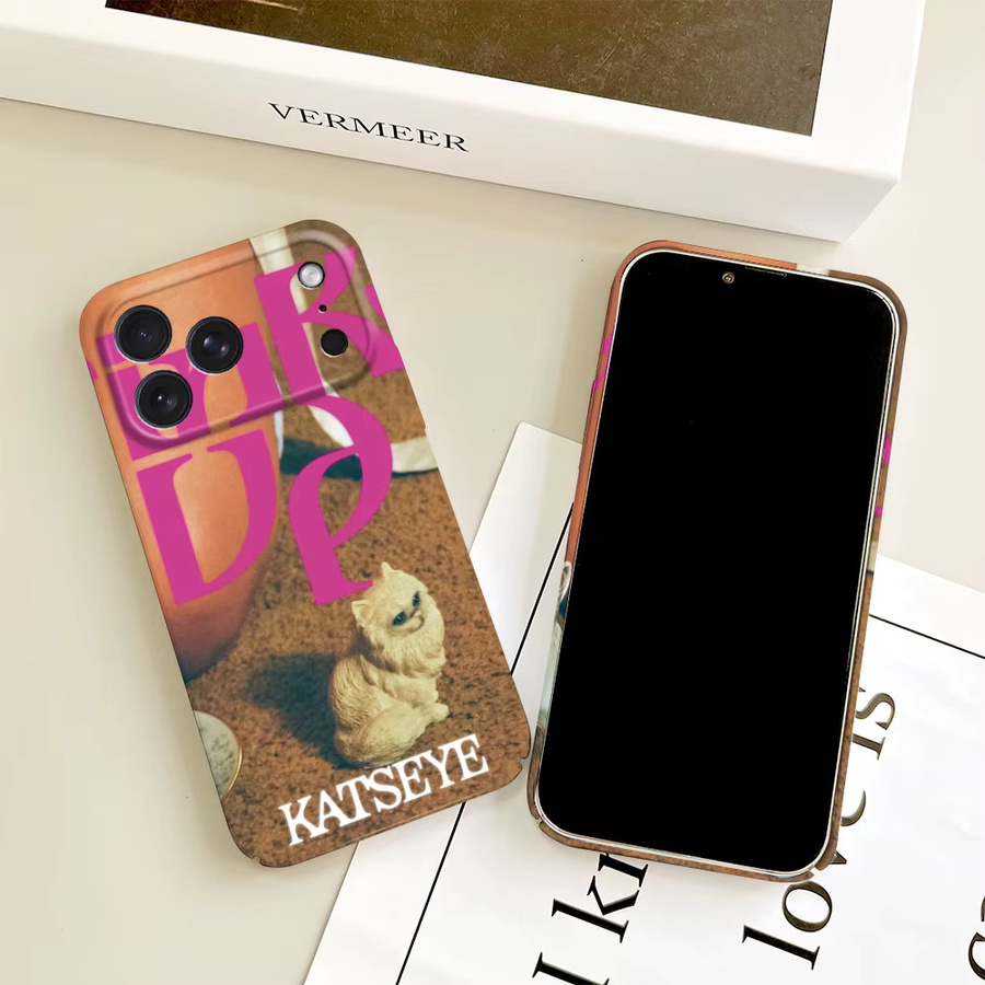 Glänzende HD Hartschalen-Handyhülle für Apple iPhone 17 16 15 14 13 12 11 Pro Max Plus Mini mit K-Katseye Kpop Design - Bild 5