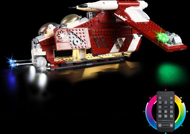 LEGO Star Coruscant Guard Gunship 75354, LED-Beleuchtungsset - Bild 1