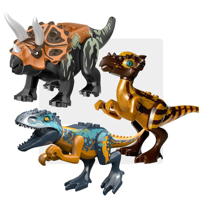 Bai Fen Bai Jurassic Dinosaurier Bausteine Spielzeug 0-3J - Bild 1