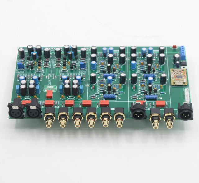 SENGTERBELLE FM266MKII Symmetrische Vorverstärker Platine Hifi DIY Home Audio Pre-Amp Kit mit RCA und BAL Ein-/Ausgang - Bild 1