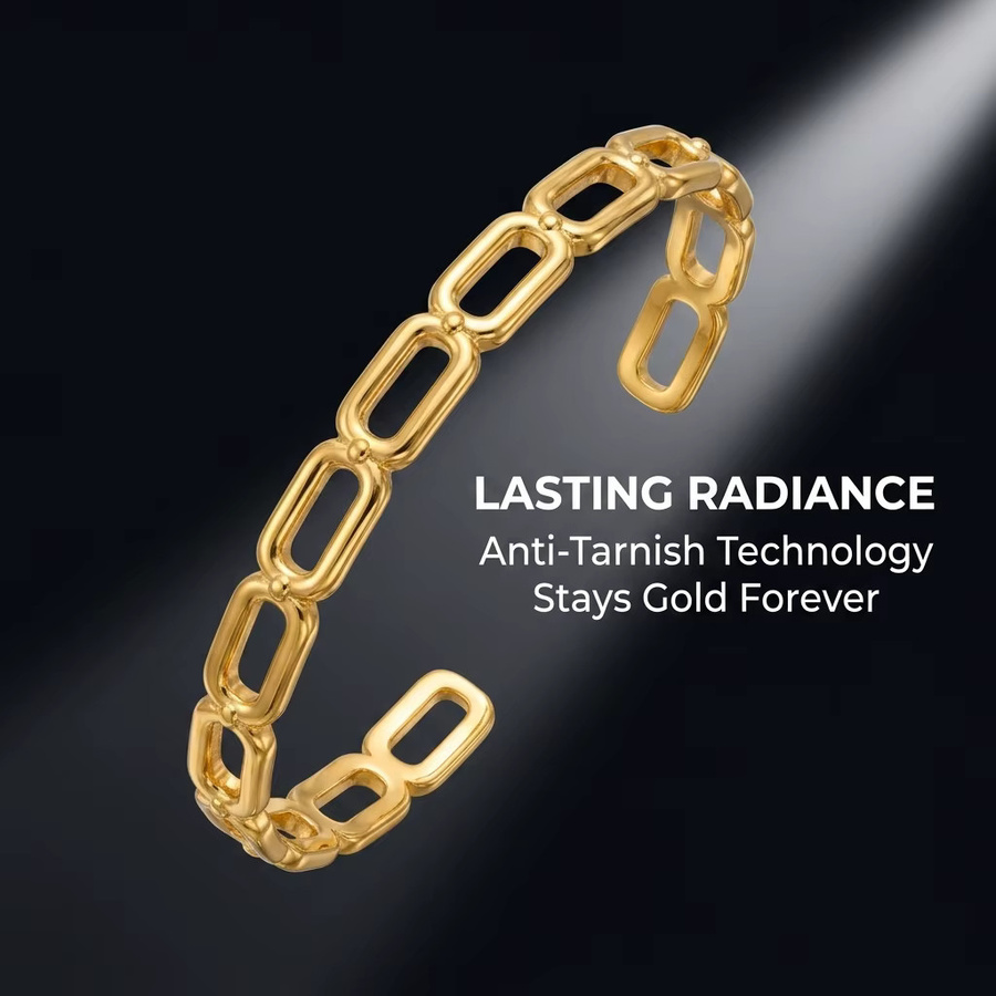 JP One Armband, Edelstahl, Gold, Damen - Bild 5