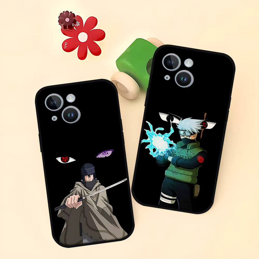 Naruto Sharingan Handyhülle in Schwarz für iPhone und iOS Modelle - Bild 2