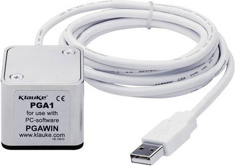 Klauke Programmieradapter 5V mit USB-C in Weiß - Bild 1