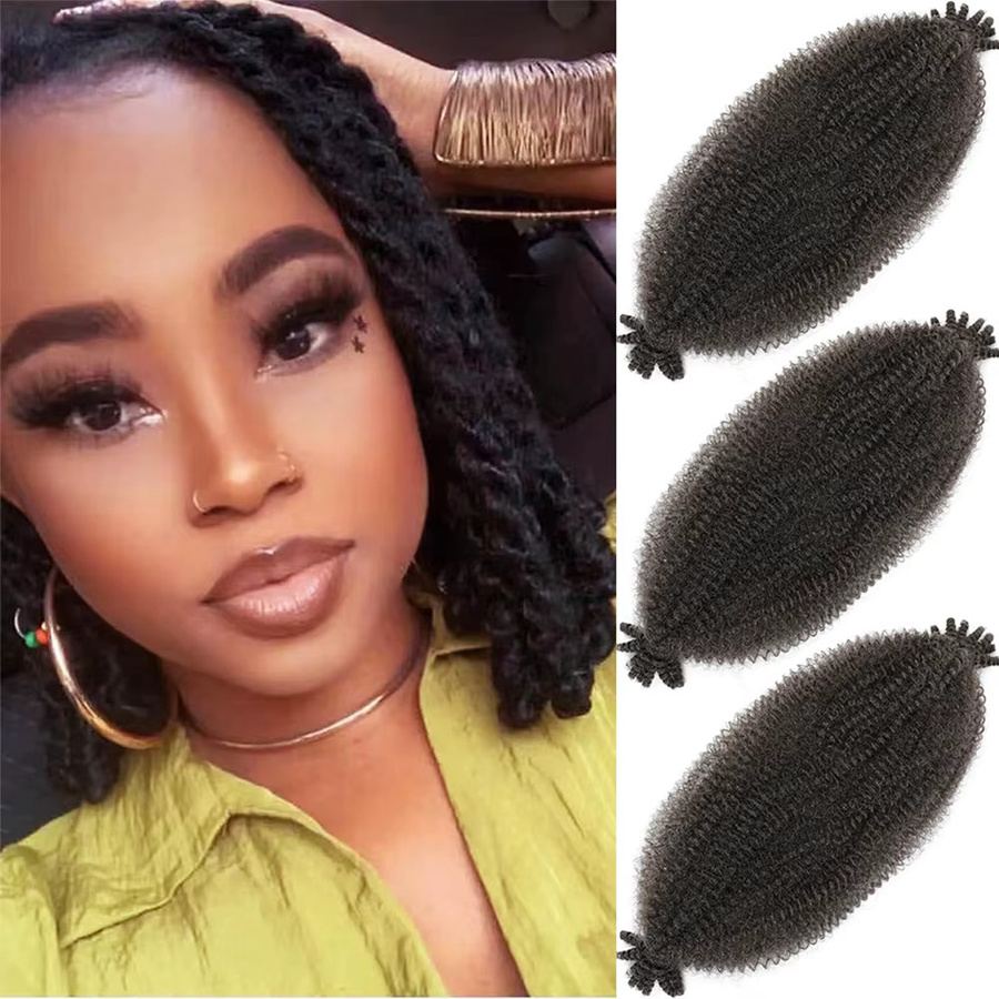 Bewill Afro Twist Marley Twist Flechthaar, Kinky Hair, 12-16 Zoll - Bild 6