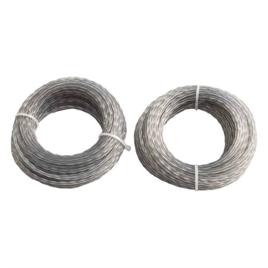 DAZZLEEX Rasentrimmerfaden Set mit 20 m Gesamtlänge, kernverstärkt, Durchmesser: 2,0 mm bis 4,0 mm - Bild 2