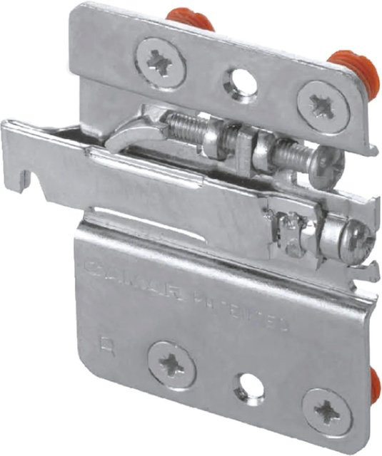 Camar Unterschrankaufhänger 807rv Rechts aus verzinktem Stahl in Silber mit 120 kg Tragkraft - Bild 1