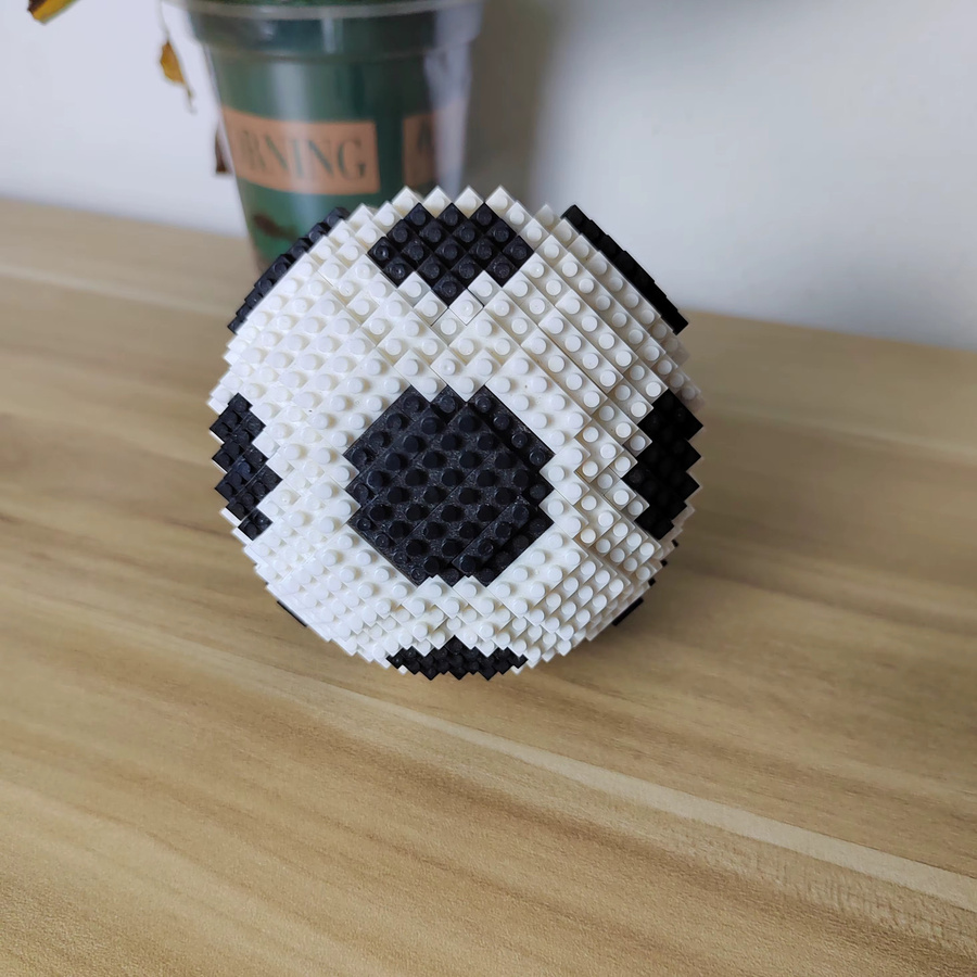 WEHN BUILT Fußball Modell, Mini Bausteine, Sport, Kunststoff, Bunt / Mehrfarbig - Bild 2