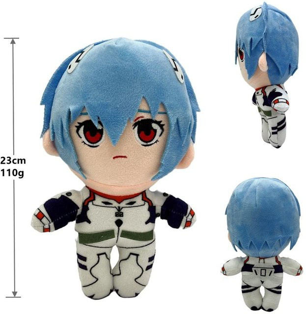 Yiran Health & Beauty Ayanami Rei Plüschtier, Evangelion, ab 14 Jahren - Bild 1