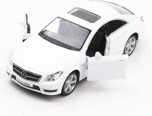 XQ Toy tycoon Cls Amg Sportwagenmodelle, Modellautospielzeug, Weiß, 1:36 - Bild 1