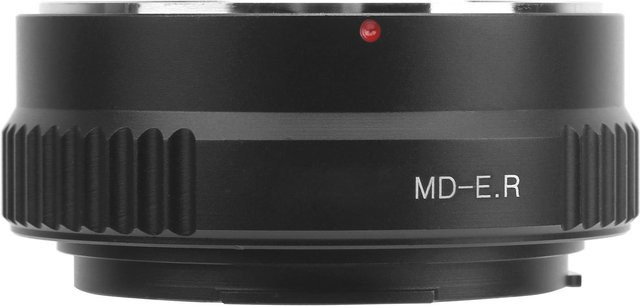 NEWYI MDRF Objektivadapterring aus Legierung für Minolta MD Objektive auf Canon RF Mount, Schwarz - Bild 1