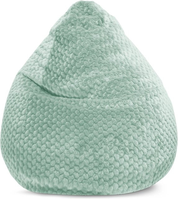 Sitting Point Sitzsack BeanBag Mink 300 in Salbei mit abnehmbarem Bezug und EPS-Perlenfüllung - Bild 1
