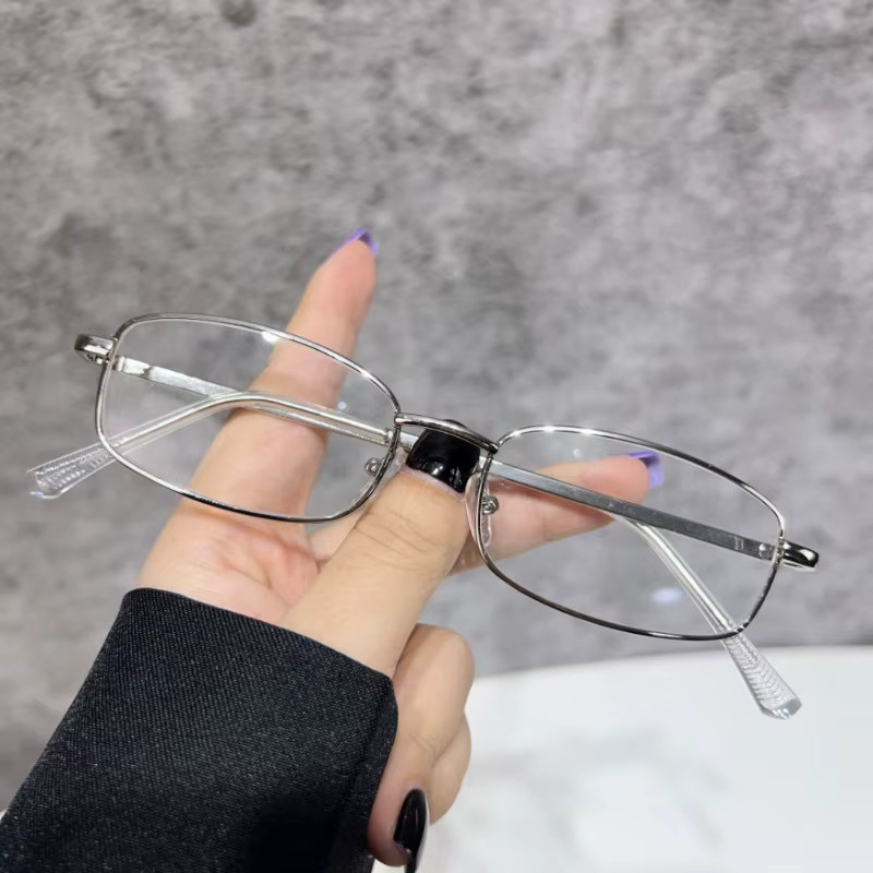 ERIKOLE Korrektionsbrille, quadratisch, Metall, Vollrand, Gold, Unisex - Bild 1