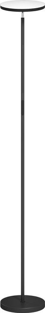 HOMCOM RGB Stehlampe in Schwarz mit dimmbarer LED, Fernbedienung, Touch-Steuerung und 350 Grad drehbarem Lampenkopf - Bild 1