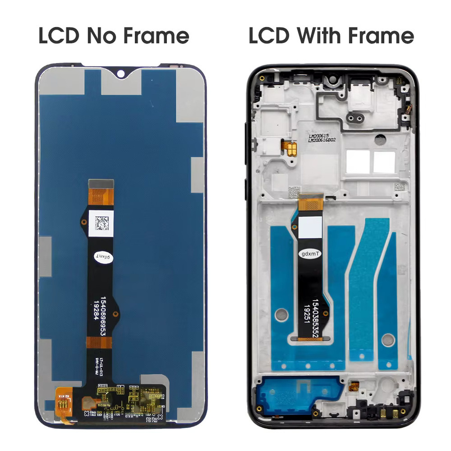 Motorola Moto G8 Plus LCD Display Touchscreen Digitizer Montage in Schwarz 6.3 Zoll - Bild 3