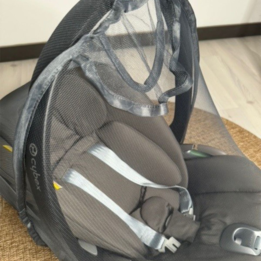 Kaiser Universal Insektenschutz Mückennetz für Babyschalen in Dark Grey - Bild 4