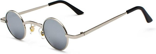SHAUNA Sonnenbrille, rund, Vollrand, Kunststoff, rot, transparent, Unisex - Bild 1