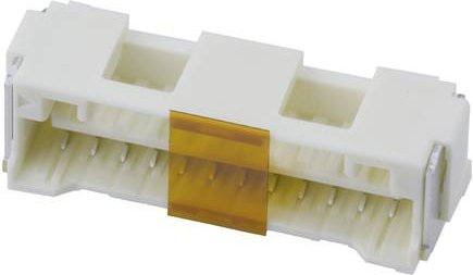 Molex Einbau-Stiftleiste Standard 12-polig in Weiß oder Beige mit 1,50 mm Rastermaß - Bild 1