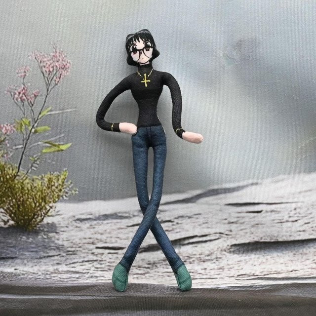 Yiran toy 1 Hunter x Hunter Killua Zoldyck Gon Lustige Ratte Plüschpuppe, mit biegsamem Drahtskelett, 15cm, ab 18 Jahren - Bild 1