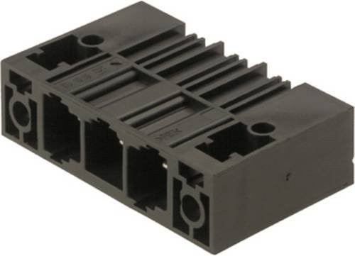 Weidmüller Stiftgehäuse-Platine BU/SU in Schwarz, Rastermaß: 10,16 mm, 50 Stück - Bild 1