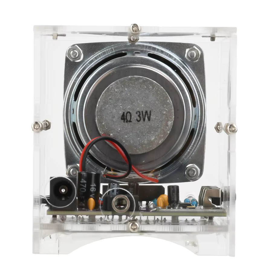 diymore DIY Bluetooth-Lautsprecher-Set Stereo-Verstärker Bausatz mit 3W und DC 5V - Bild 3