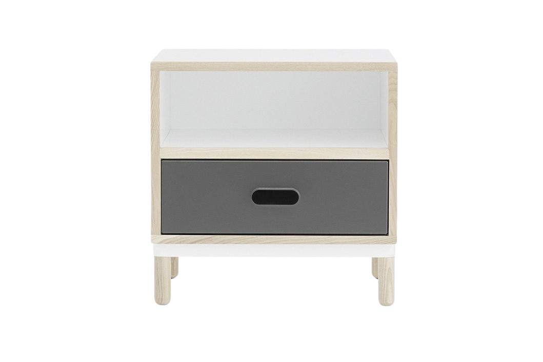Normann Copenhagen Kabino Nachttisch aus Eschenholz in Ash, White oder Grey - Bild 2