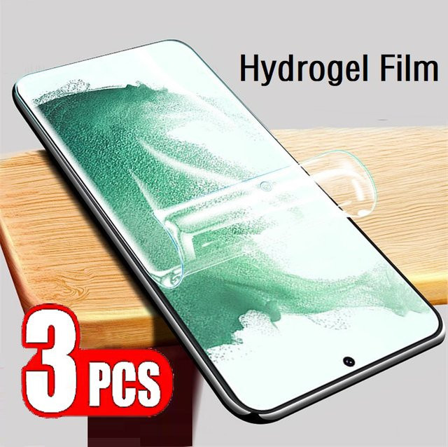 3er Pack Hydrogel Displayschutzfolie für Samsung Galaxy M-Serie (M30, M20, M11, M31, M12, M22, M42, M13, M33, M04, M34, M54) transparent - Bild 1