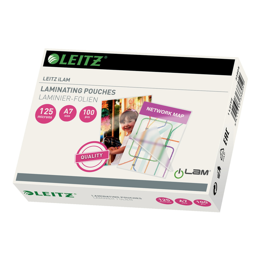 Leitz iLAM Laminierfolie transparent 80 µm, 100 Stück - Bild 2