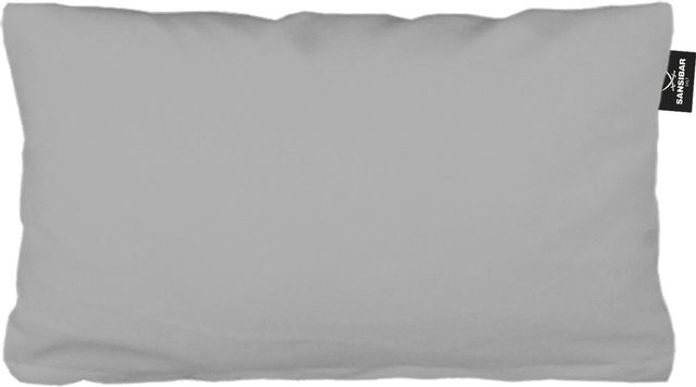Kissenbezug SANSIBAR Jersey aus Baumwolle, Grau, Rechteckig, Breite: 40 cm - Bild 1