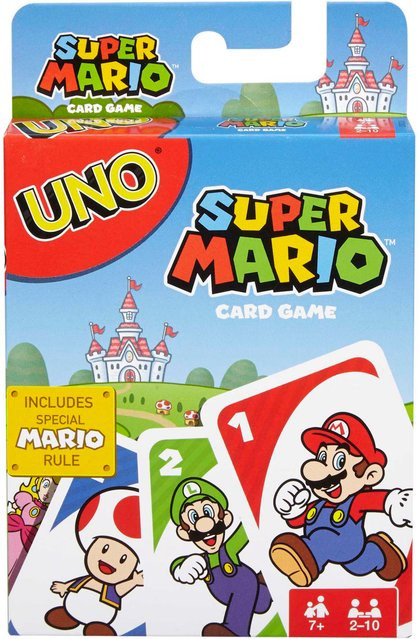 UNO Super Mario Kartenspiel ab 7 Jahren - Bild 1