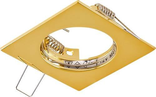 EVN Einbauring für Halogenleuchten in Gold/Messing ohne 50W - Bild 1
