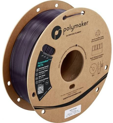 Polymaker PETG Highspeed Filament 1.75mm 1000g Dark Purple Lila - Bild 1