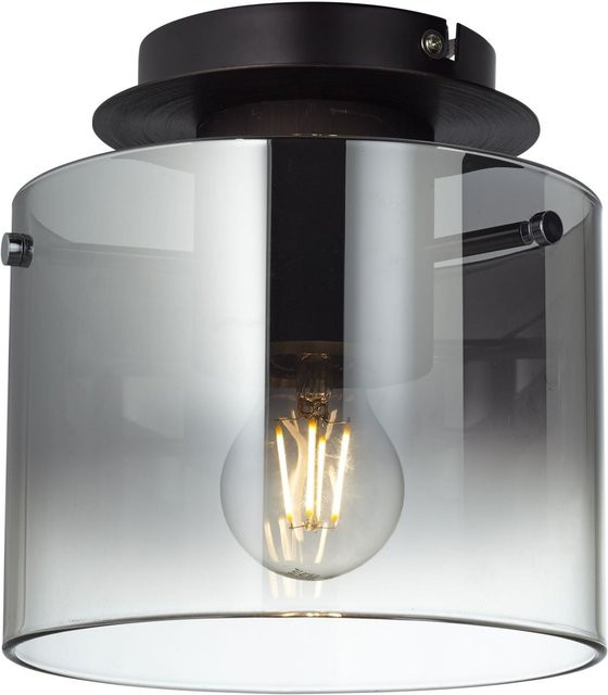 Brilliant Deckenleuchte Beth aus Rauchglas in Braun, E27, dimmbar - Bild 2