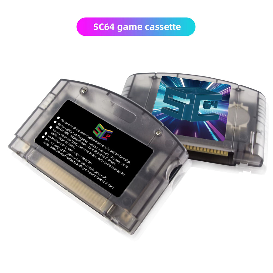 SC64 Summer 5000-in-1 Spielmodul für Nintendo 64 mit 32GB Speicherkarte und 64DD Kompatibilität - Bild 2