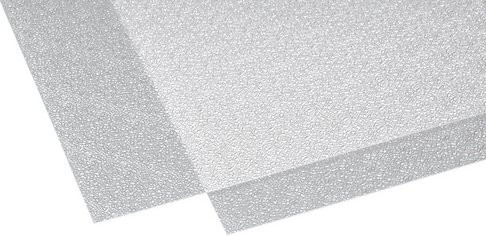 GUTTA Bastelplatte transparent Cristall Stärke: 2,5 mm, Breite: 50,0 cm, Tiefe: 50,0 cm - Bild 1