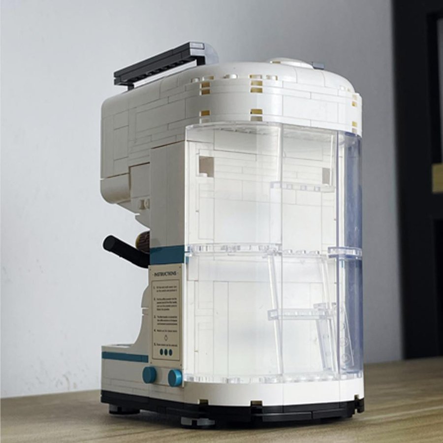 KNEW BUILT Klassische Kaffeemaschine Modell Mini, Bausteine, ab 3 Jahre - Bild 1