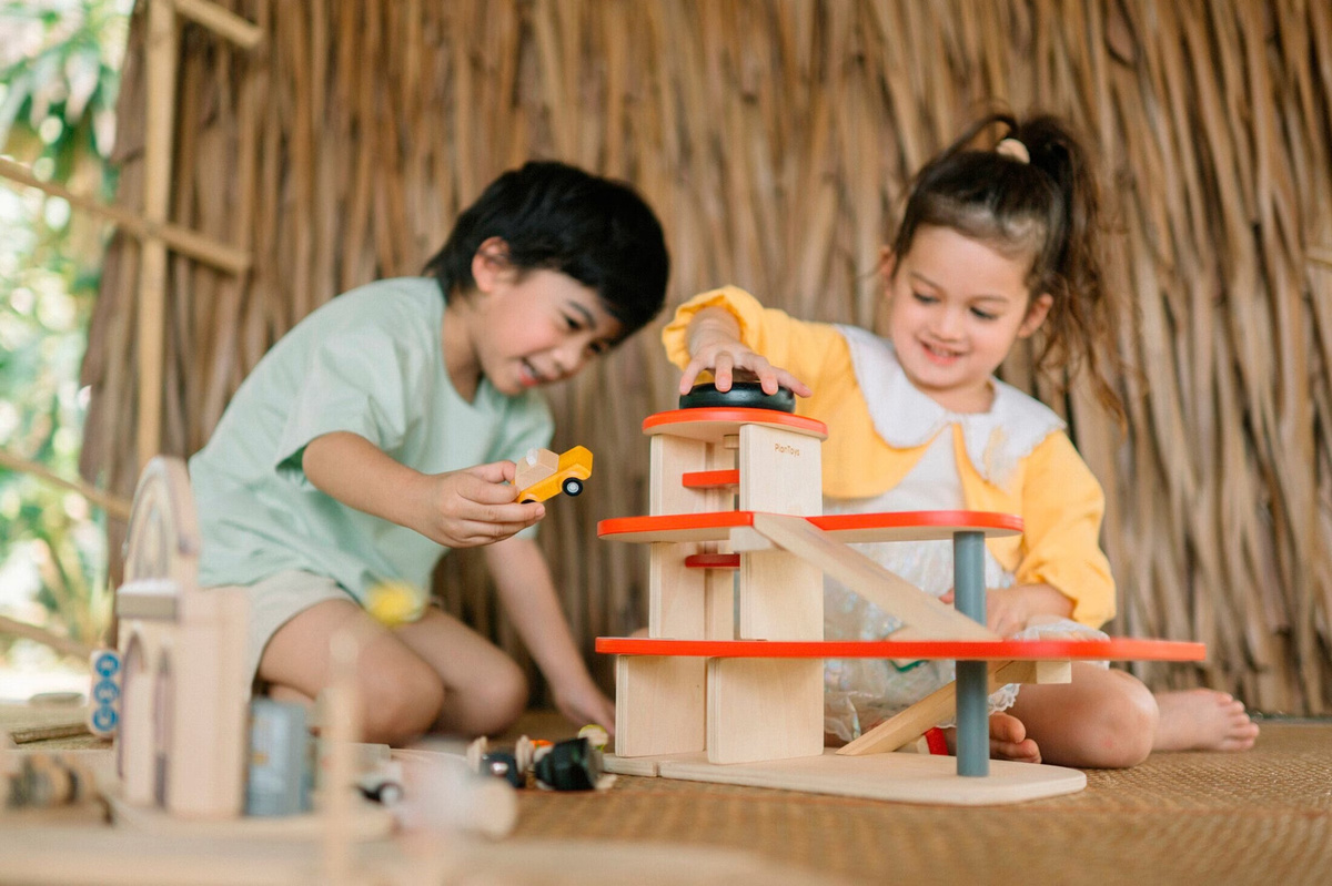 Plantoys Stadtparkhaus, Spielzeug, ab 3 Jahre - Bild 2