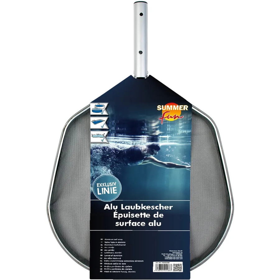 Summer Fun Professional Alu Laubkescher in Silber - Bild 2